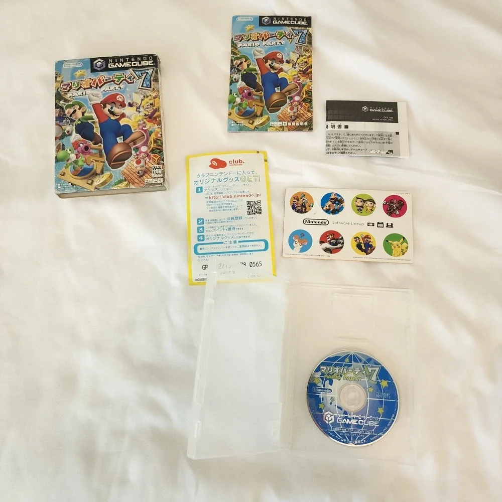 Mario Party 7 (Nintendo‎ Gamecube GCN, 2005) Japan Import